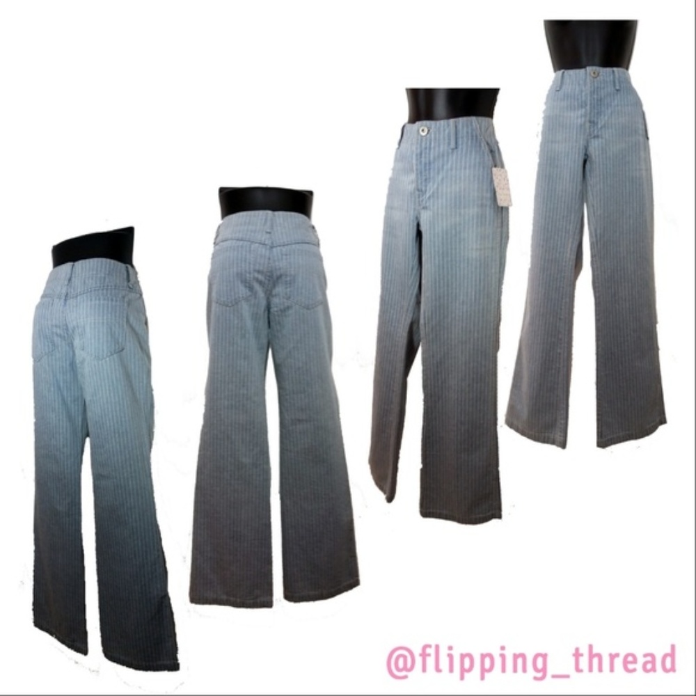 NWT Free People Railroad Flare Jeans - Size 26